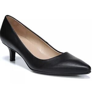 Naturalizer Gia Women's Kitten Heel Pump Shoes Color Black Size 8M